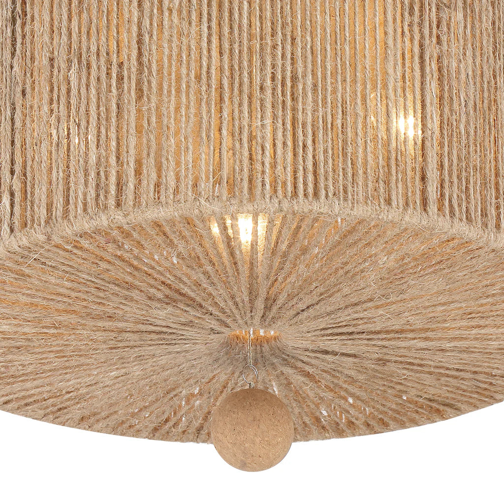 Jessa 3 Light Flush